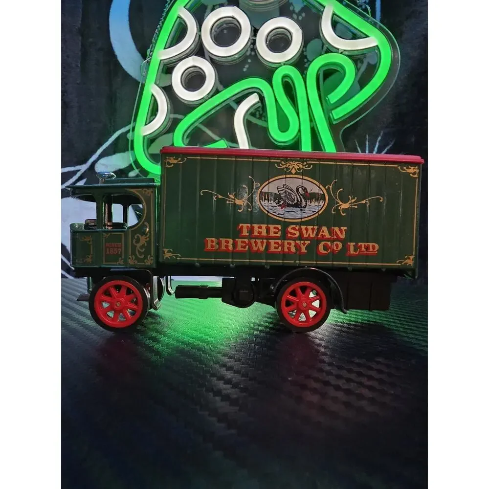 Matchbox Models Of Yesteryear 1918 Atkins Steam Wagon Swan Brewery 1993